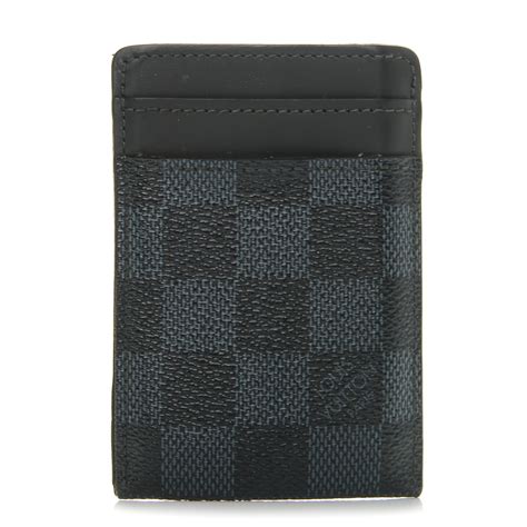 louis vuitton damier cobalt card holder money clip|Card Holders Collection for Bags and Small Leather Goods.